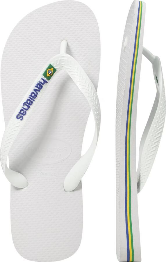 Havaianas Teenslippers Brasil Logo zomerschoen slippers poolslides met logo-opschrift - Foto 10