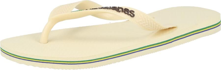 Havaianas Brasil Logo Slippers en Sandalen Dames Geel Plastic - Foto 6