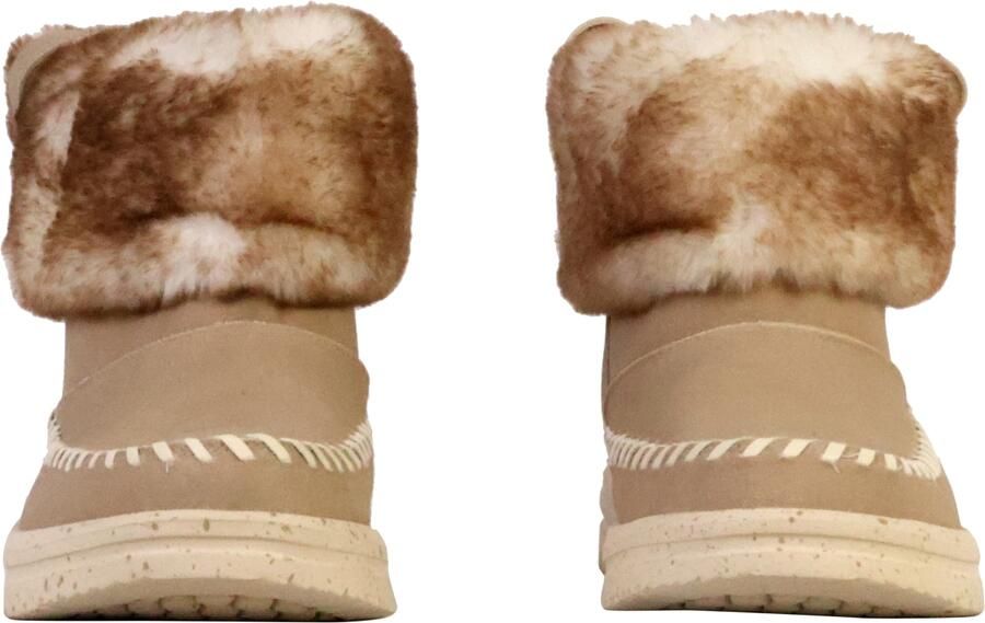 Hey Dude Camden Cuff Serie Cozy Klassieke Laarzen Blush Synthetische Zamsz Easy-on Systeem