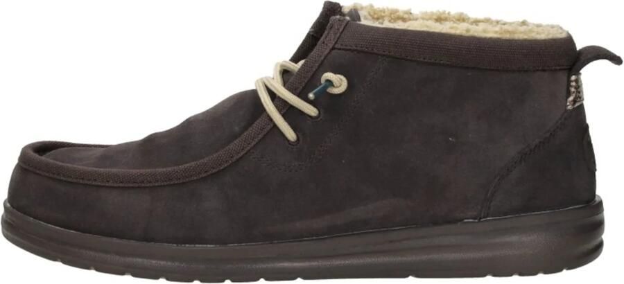 HEYDUDE Wally Mid GripR Warmth Heren Instappers Mole Brown - Foto 2