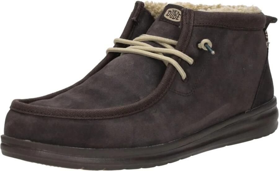 HEYDUDE Wally Mid GripR Warmth Heren Instappers Mole Brown - Foto 3