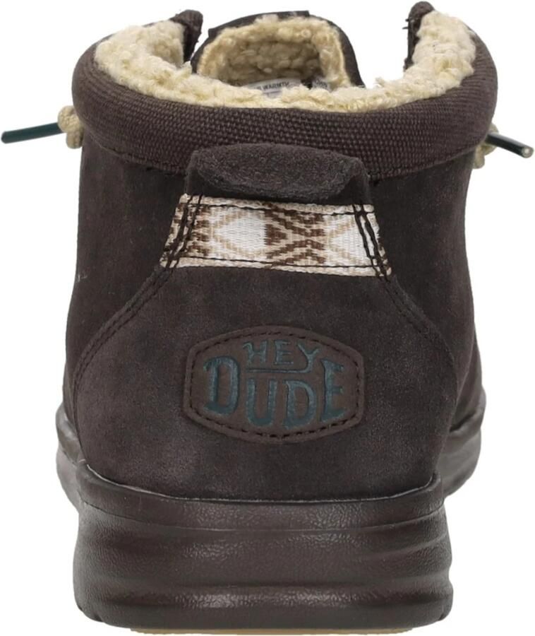 HEYDUDE Wally Mid GripR Warmth Heren Instappers Mole Brown - Foto 5