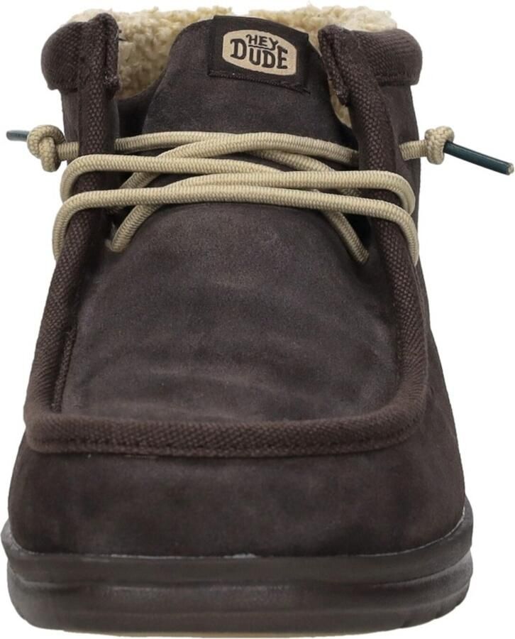 HEYDUDE Wally Mid GripR Warmth Heren Instappers Mole Brown - Foto 4