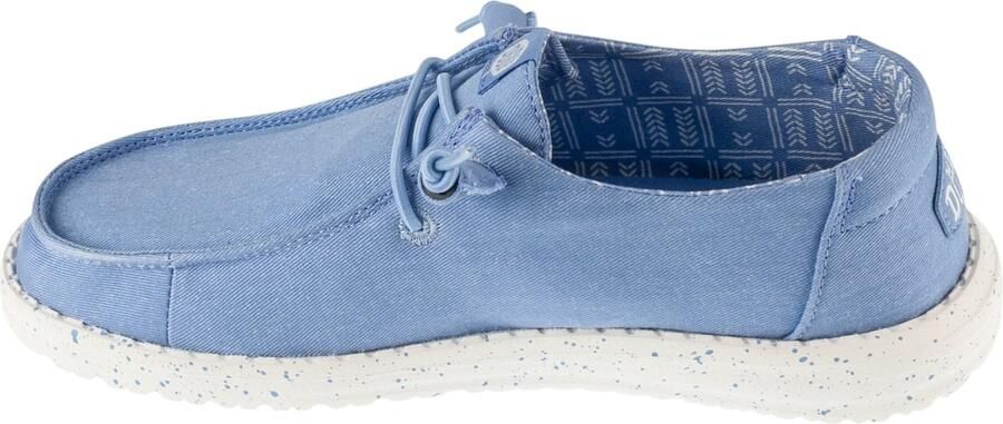 HEYDUDE Wendy Stretch Canvas Dames Instappers Hydrangea Blue - Foto 6
