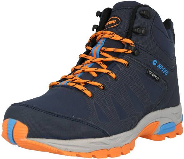 Hi-Tec Raven Mid WP Softshell Waterproof Heren Wandelschoenen Trekking Schoenen Blauw 0006888 - Foto 3