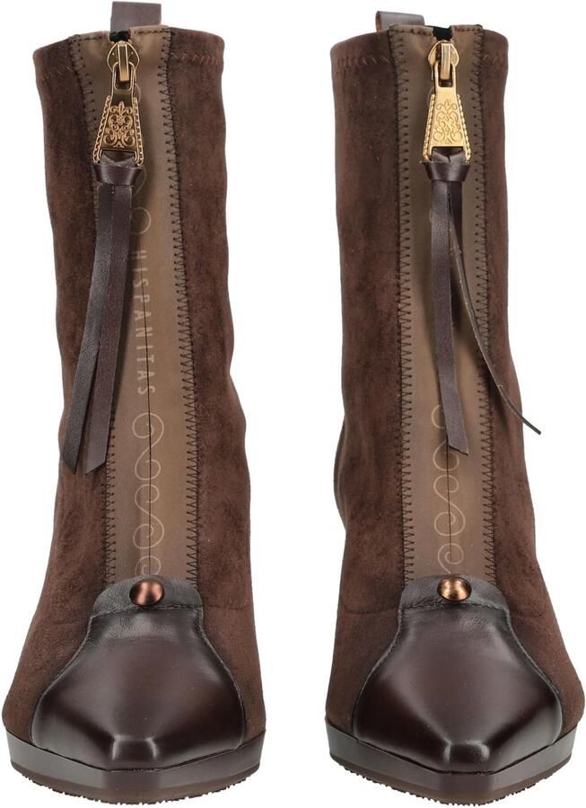 HISPANITAS Enkellaarsjes Dames Hi265085 C001 Suède Bruin - Foto 4