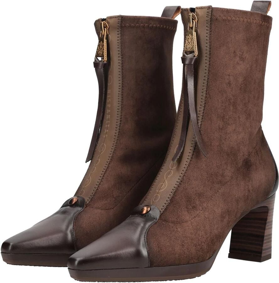 HISPANITAS Enkellaarsjes Dames Hi265085 C001 Suède Bruin - Foto 3
