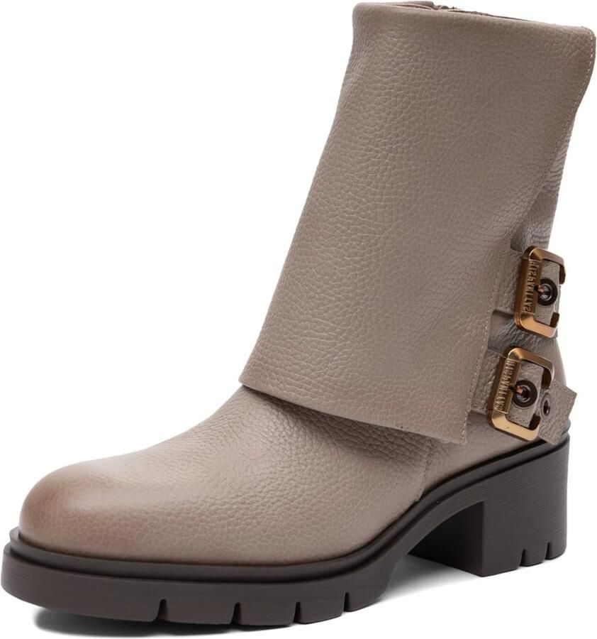 Hispanitas Enkellaarsjes 'HI265074-CASTRO' beige - Foto 2