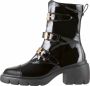 Högl Zwarte Biker Booties Dames Enkellaarzen Black Dames - Thumbnail 4