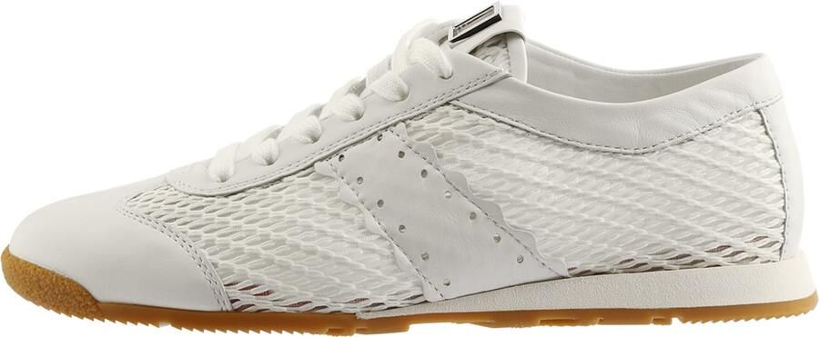 Hogl 101148 KAI Lage sneakers Dames sneakers Wit beige