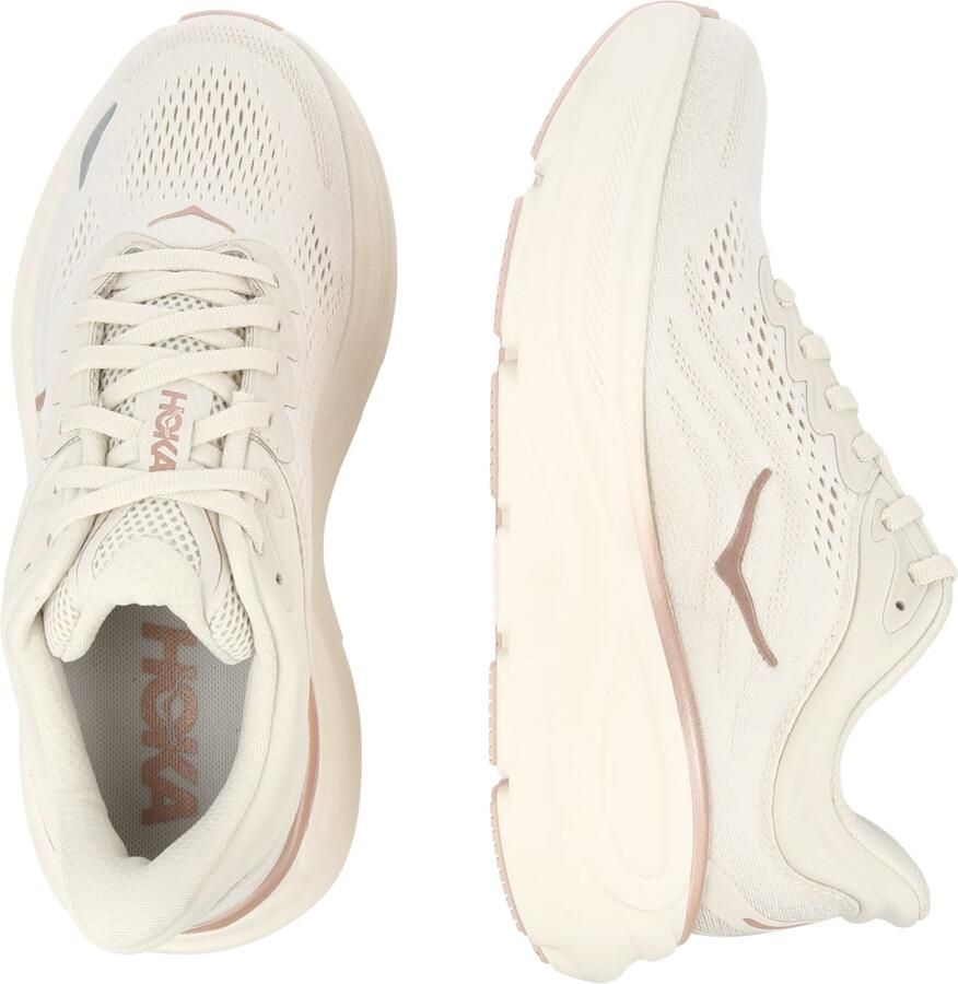 HOKA Loopschoen 'BONDI 9' crème rose-goud donkergrijs - Foto 4