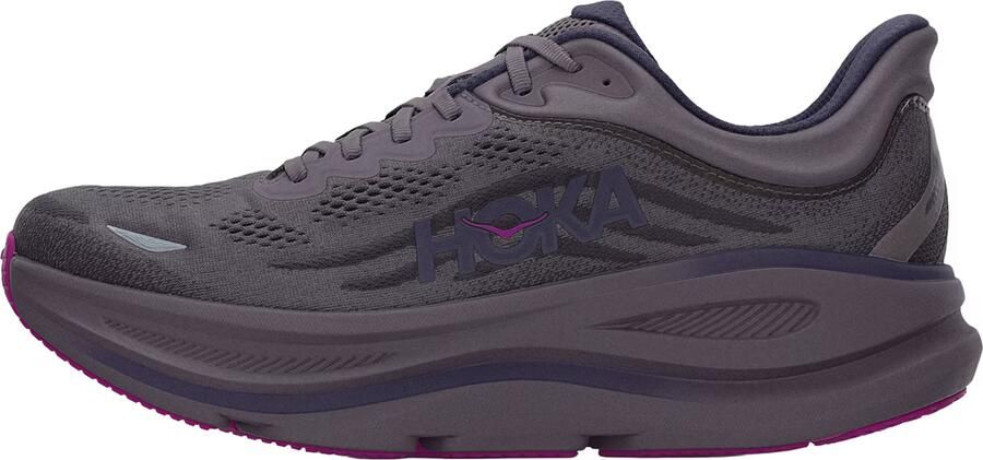 HOKA Women's Bondi 9 Hardloopschoenen Regular grijs - Foto 2