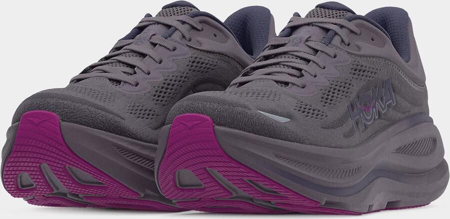 HOKA Women's Bondi 9 Hardloopschoenen Regular grijs - Foto 6