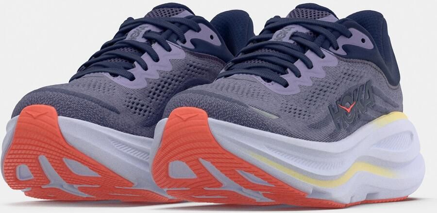 HOKA Women's Bondi 9 Hardloopschoenen Regular purper - Foto 5