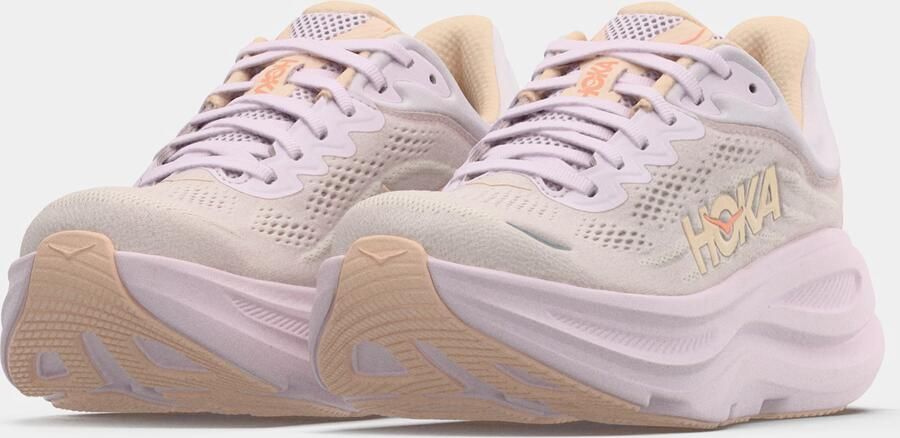 HOKA Women's Bondi 9 Hardloopschoenen Regular roze - Foto 7