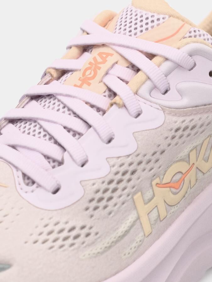 HOKA Women's Bondi 9 Hardloopschoenen Regular roze - Foto 5