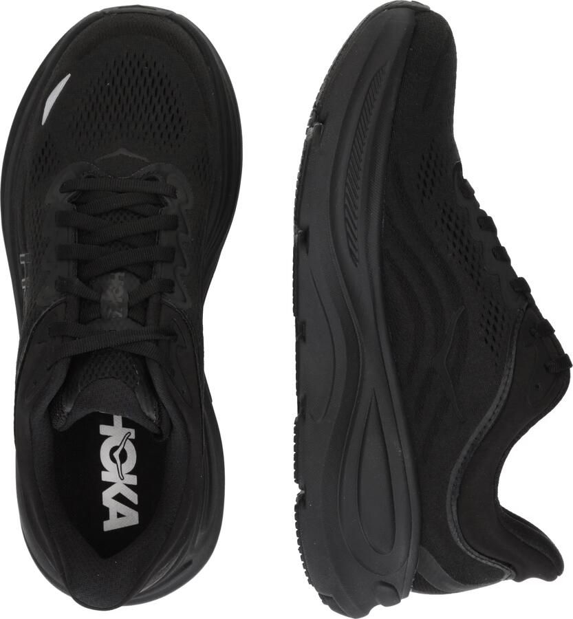 HOKA Bondi 9 Hardloopschoenen 2 3 Regular zwart grijs - Foto 9