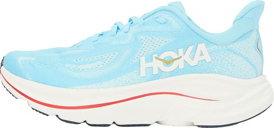 HOKA Loopschoen 'Clifton 10' hemelsblauw pastelblauw donkergeel wit - Foto 2
