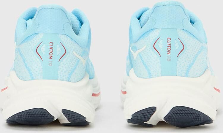 HOKA Loopschoen 'Clifton 10' hemelsblauw pastelblauw donkergeel wit - Foto 7
