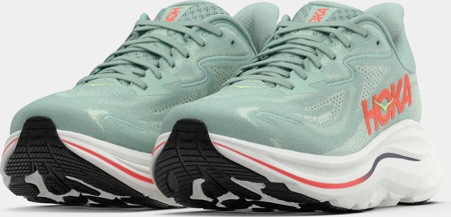 Hoka Clifton 10 M Heren Hardloopschoenen Running Schoenen Groen 1162030-SGNN - Foto 10
