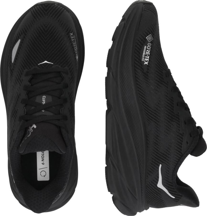 HOKA Women's Clifton 9 GTX Hardloopschoenen 1 3 zwart grijs - Foto 3