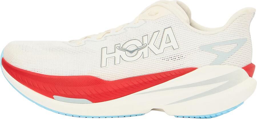 HOKA Loopschoen 'MACH X 3' pastelblauw basaltgrijs rood offwhite - Foto 2