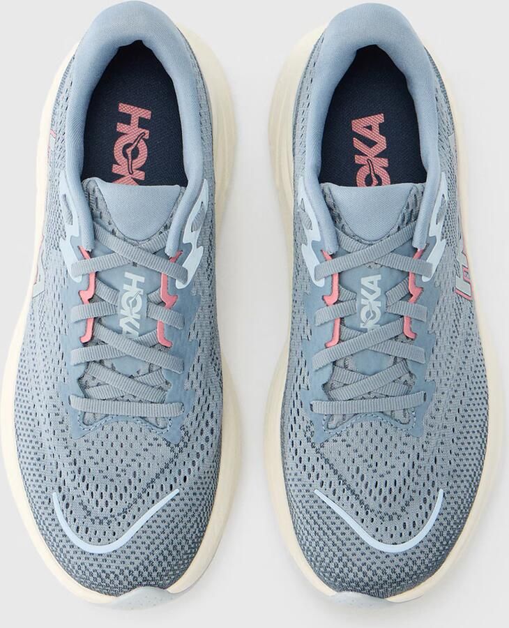 HOKA Women's Rincon 4 Hardloopschoenen 2 3 Regular grijs - Foto 3