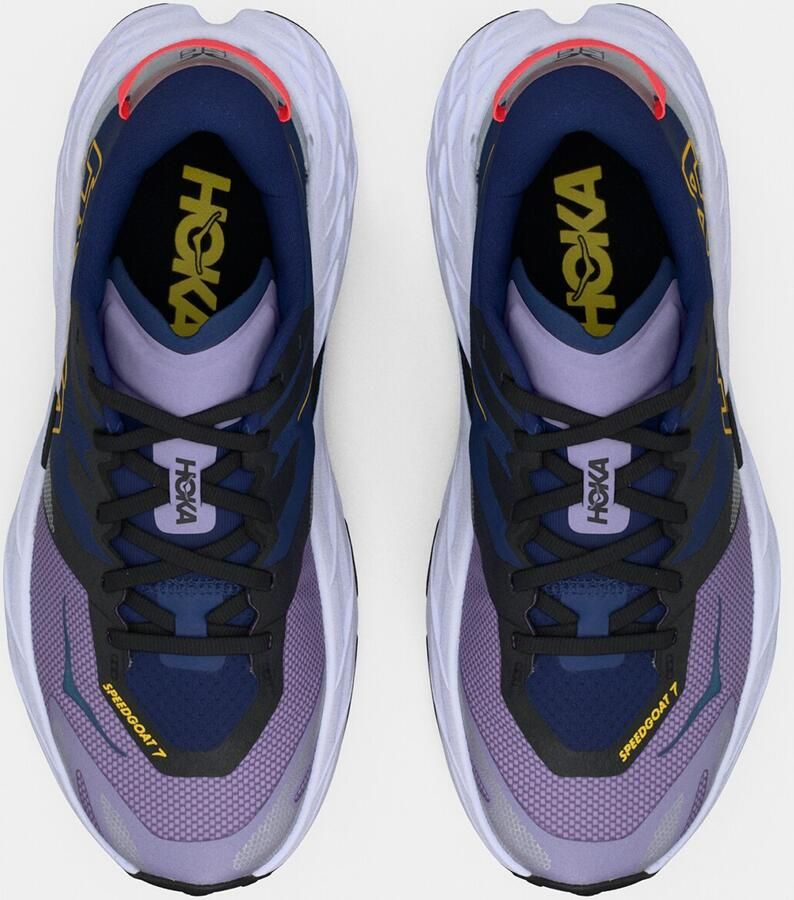 HOKA Women's Speedgoat 7 Trailrunningschoenen 1 3 Regular berry jam starlight glow - Foto 3