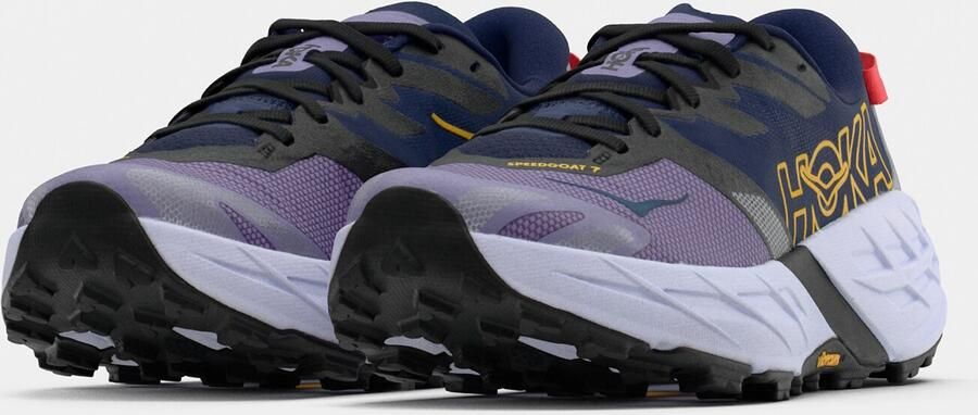 HOKA Women's Speedgoat 7 Trailrunningschoenen 1 3 Regular berry jam starlight glow - Foto 6