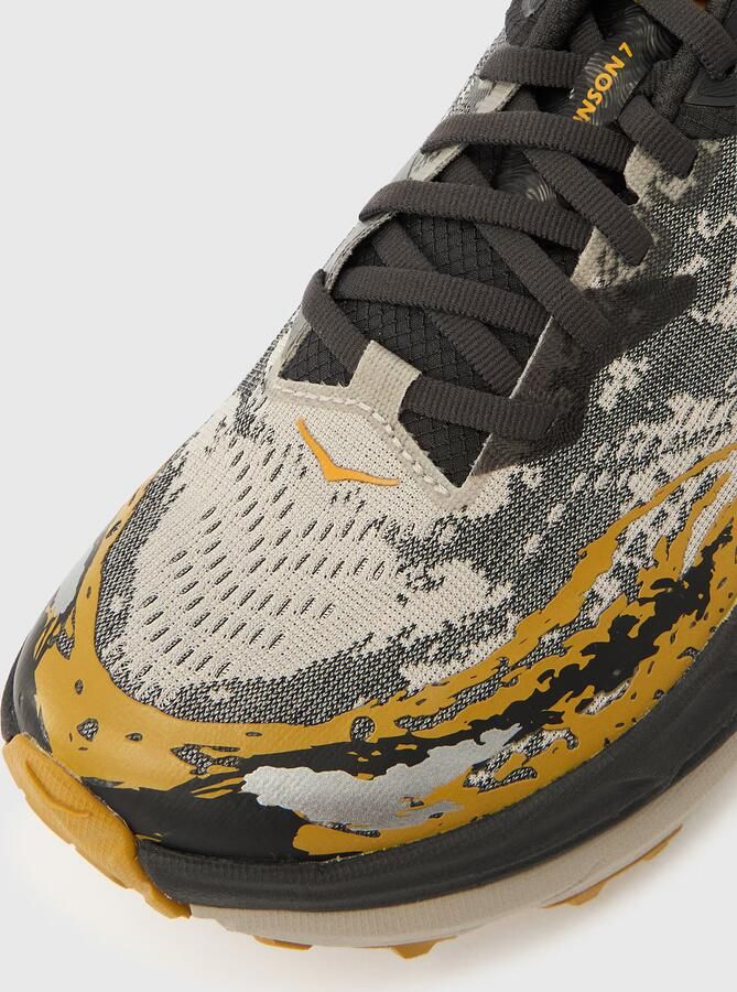 HOKA Loopschoen 'STINSON 7' curry lichtgrijs zwart - Foto 5
