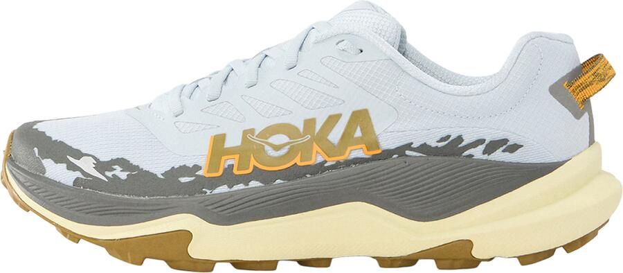 HOKA Loopschoen 'Torrent 4' lichtblauw mosterd grijs oranje - Foto 2