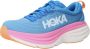 HOKA Women's Bondi 8 Hardloopschoenen Regular blauw - Thumbnail 3