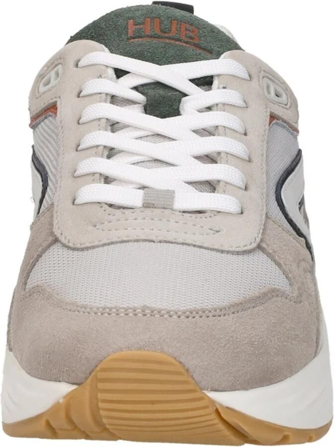 HUB Glide S43 chunky suède sneakers beige multi - Foto 3