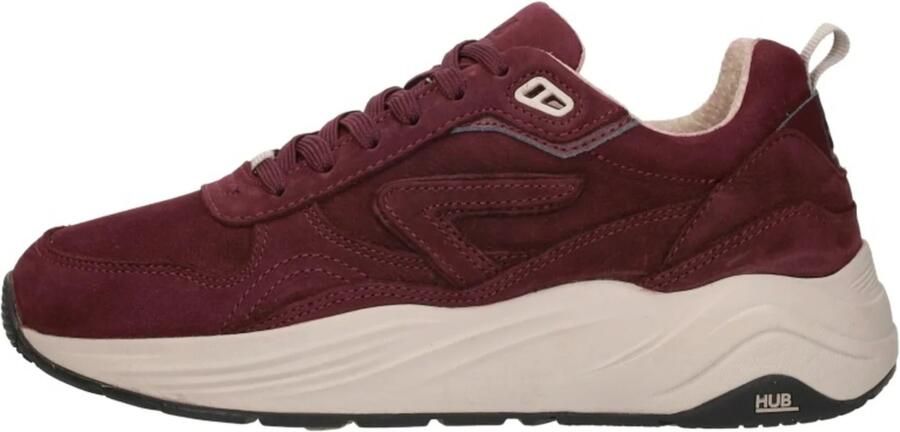 HUB Sneakers laag 'Glide' bordeaux