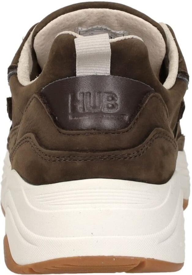 HUB Sneakers laag 'Glide' donkerbruin - Foto 5