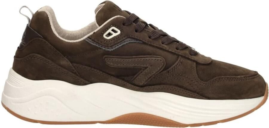 HUB Sneakers laag 'Glide' donkerbruin - Foto 7