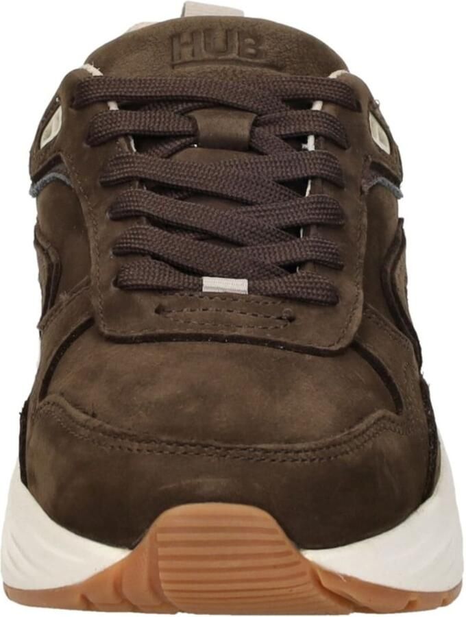 HUB Sneakers laag 'Glide' donkerbruin - Foto 4