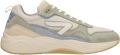 HUB Glide chunky suède sneakers lichtgroen beige - Beige