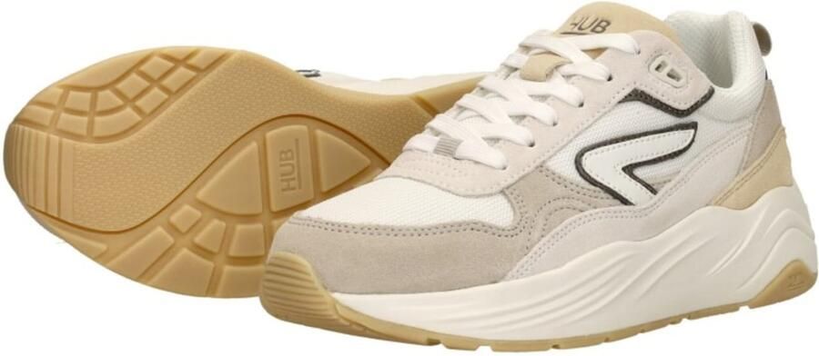 Hub Glide off white bone sneakers Suede Dames - Foto 13