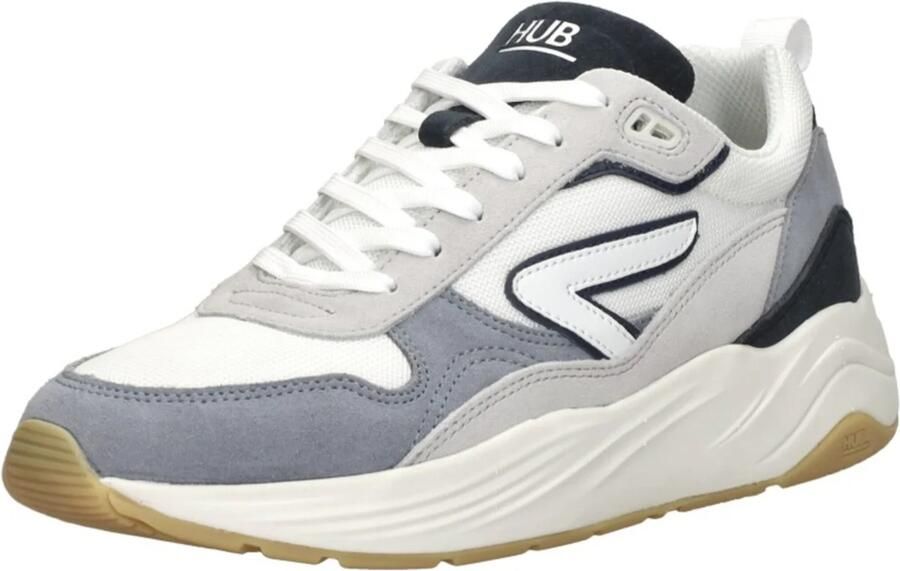 Hub Footwear Lage Sneakers Glide S43 Wit Sea Ice Off Wh-Milky Gum - Foto 8