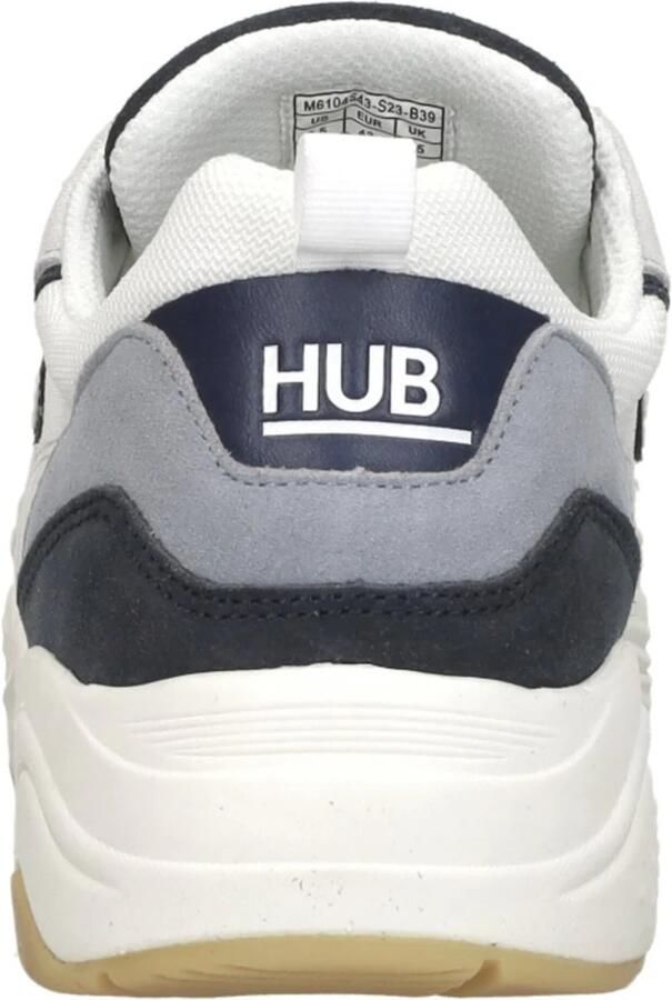 Hub Footwear Lage Sneakers Glide S43 Wit Sea Ice Off Wh-Milky Gum - Foto 9