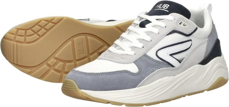 Hub Footwear Lage Sneakers Glide S43 Wit Sea Ice Off Wh-Milky Gum - Foto 12