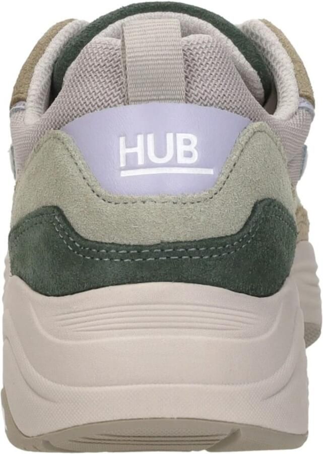 HUB Beige Sneakers voor Stijlvolle Stads Wandelingen - Foto 5