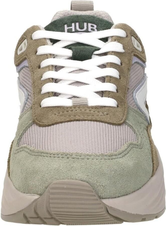 HUB Beige Sneakers voor Stijlvolle Stads Wandelingen - Foto 4