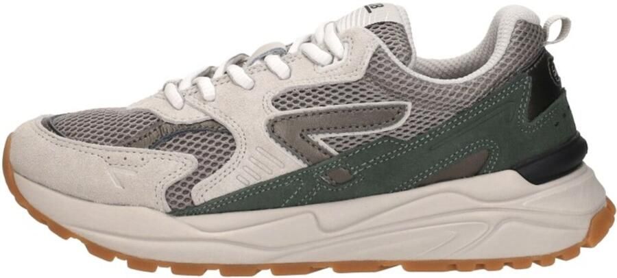 Hub Dames Lage sneakers Chunky zool Grid S48 Beige Suède - Foto 7