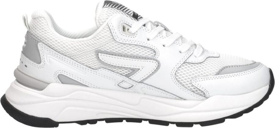 Hub Grid-w Sneakers Dames Leren Sneaker Wit - Foto 6