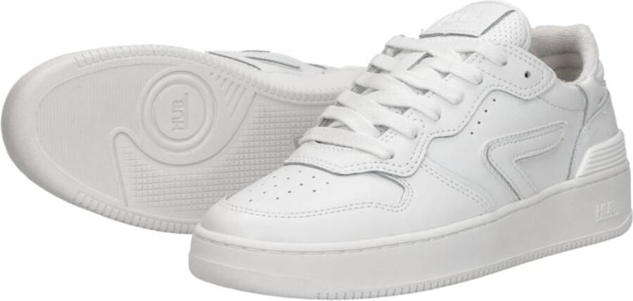 Hub Smash Dames Schoenen Wit 39.5 Leer Foot Locker - Foto 8