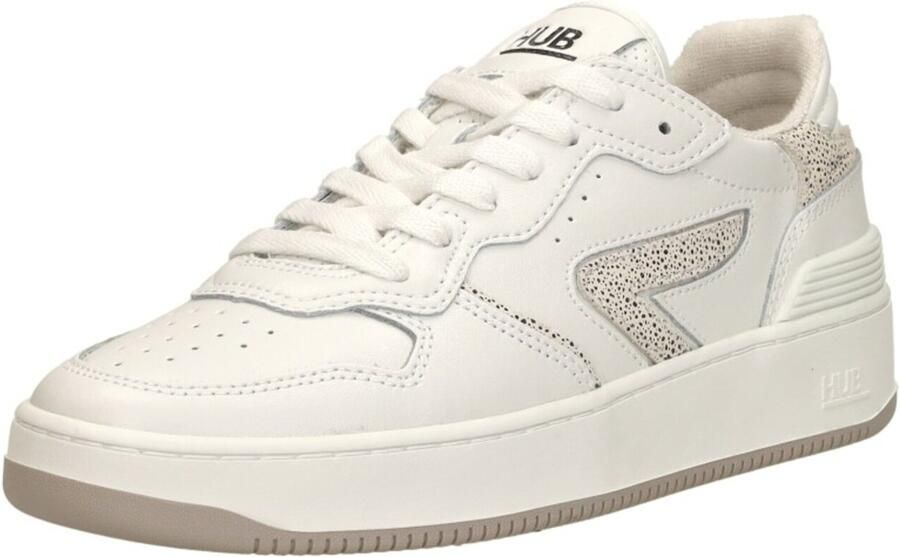 Hub Witte lage sneakers voor dames White - Foto 6
