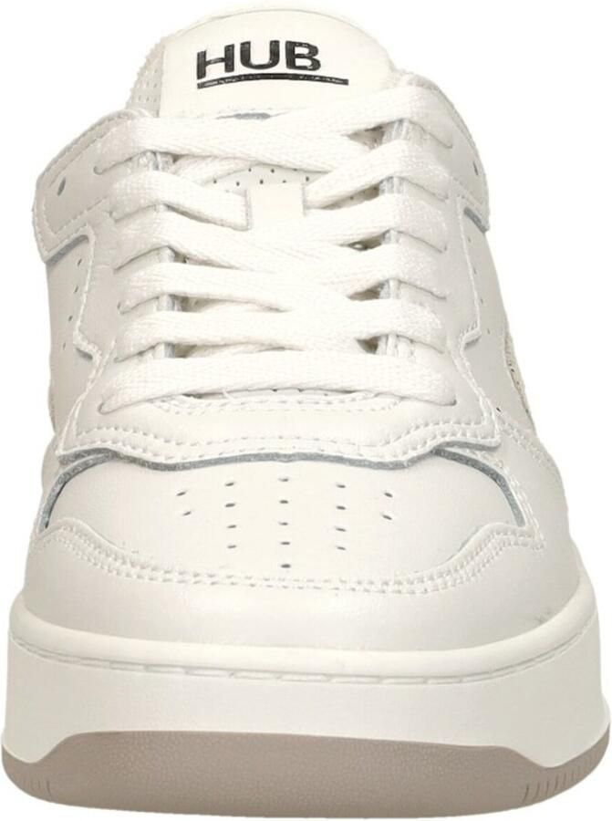 Hub Witte lage sneakers voor dames White - Foto 4
