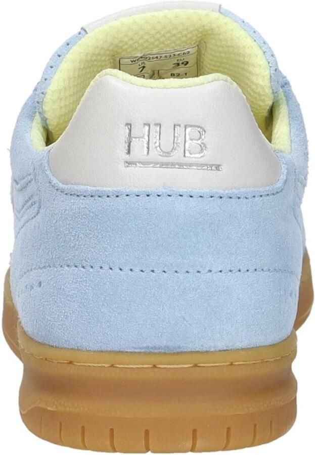 HUB Vancouver suède sneakers lichtblauw - Foto 4
